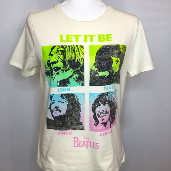 The Beatles Tops - The Beatles Let it Be Women’s Shirt - Size: M